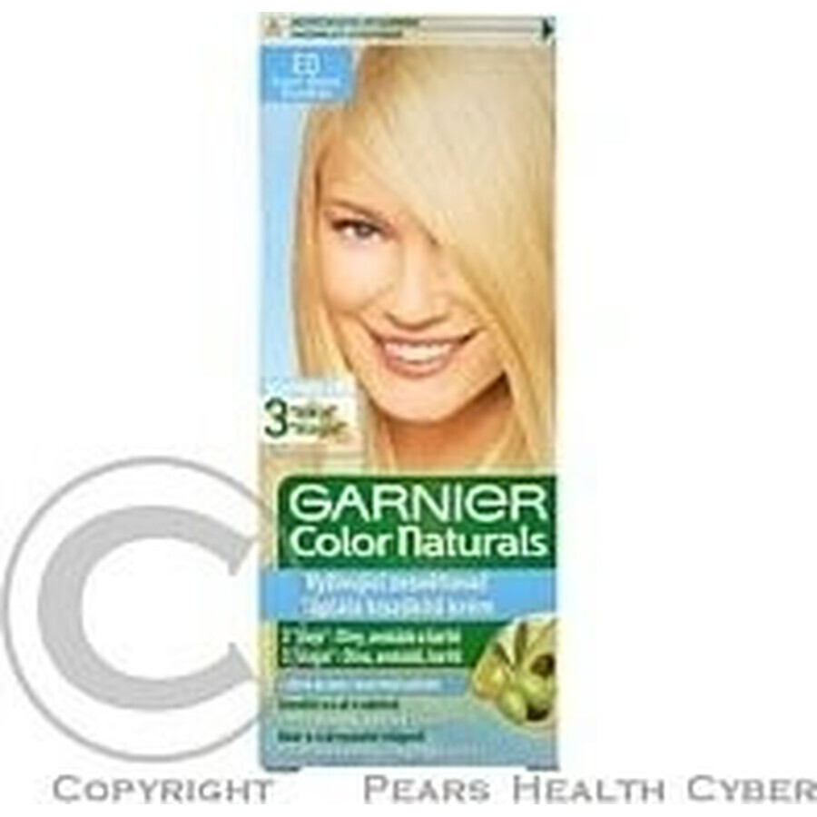 Garnier Color Naturals tinte permanente E0 Super Blonde 1×1 pieza, color de pelo