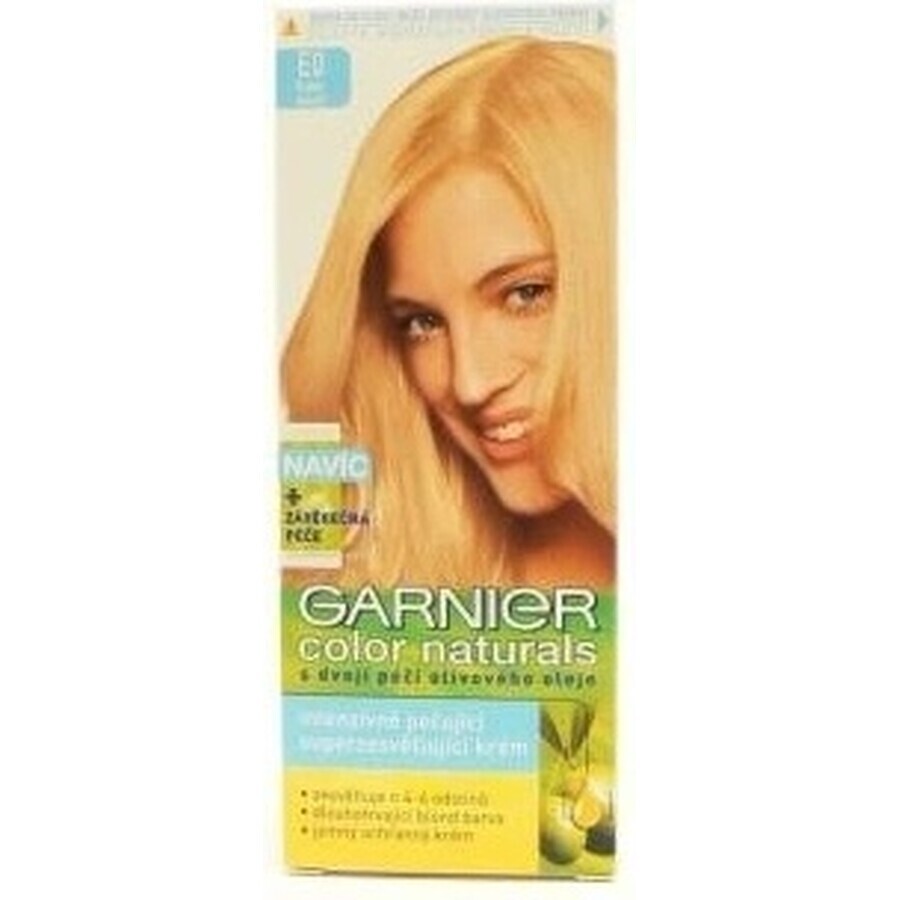 Garnier Color Naturals tinte permanente E0 Super Blonde 1×1 pieza, color de pelo