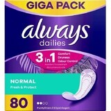 Always Intimates 80pcs Normal 1×80 Stück, Unterwäsche