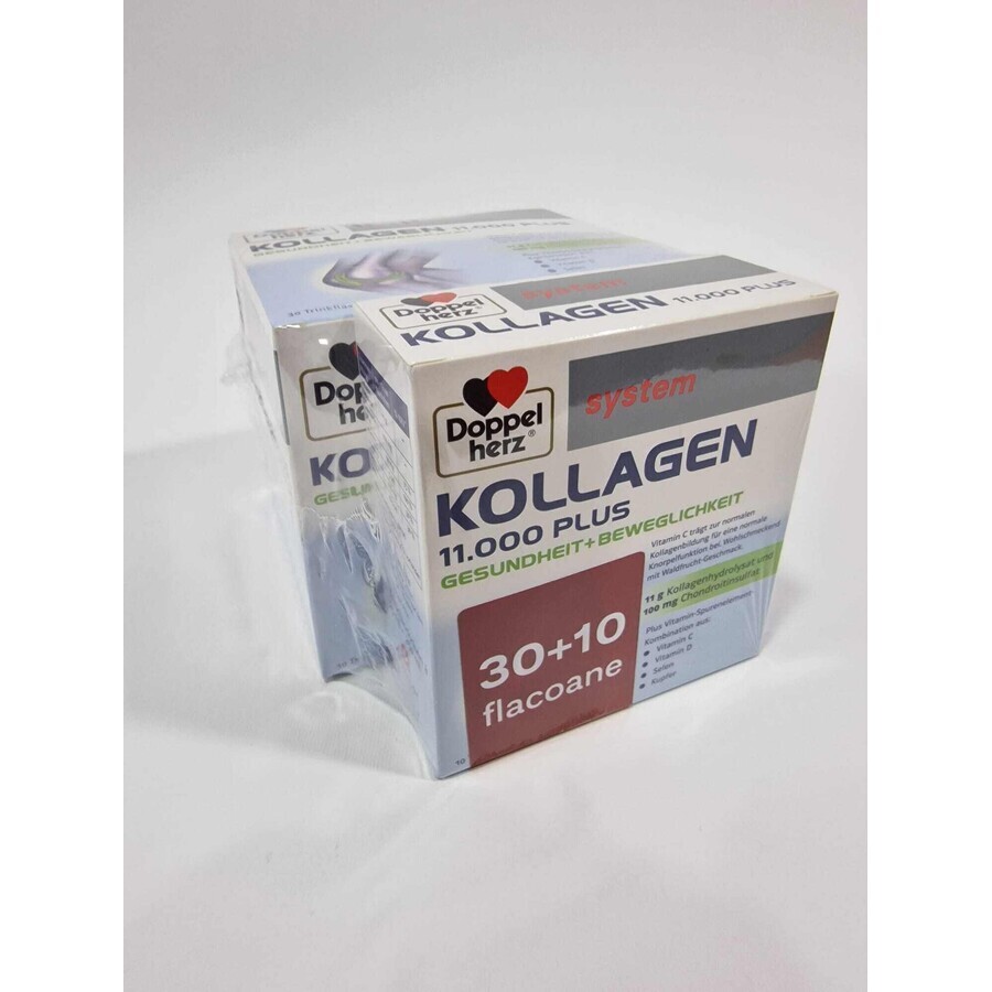 Kollagen 11 000 Plus solution buvable, 30+10 flacons, Doppelherz