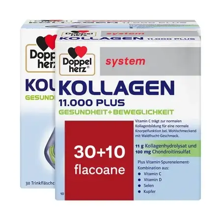 Kollagen 11 000 Plus solution buvable, 30+10 flacons, Doppelherz