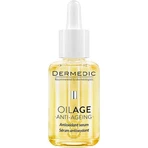 Dermedic Oilage Set, antioxidant serum, sensitive skin with signs of aging, 30 ml + nourishing day cream to restore skin density, 15 ml