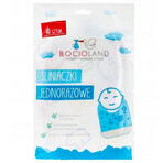 Bocioland, disposable bibs, from birth, 10 pieces