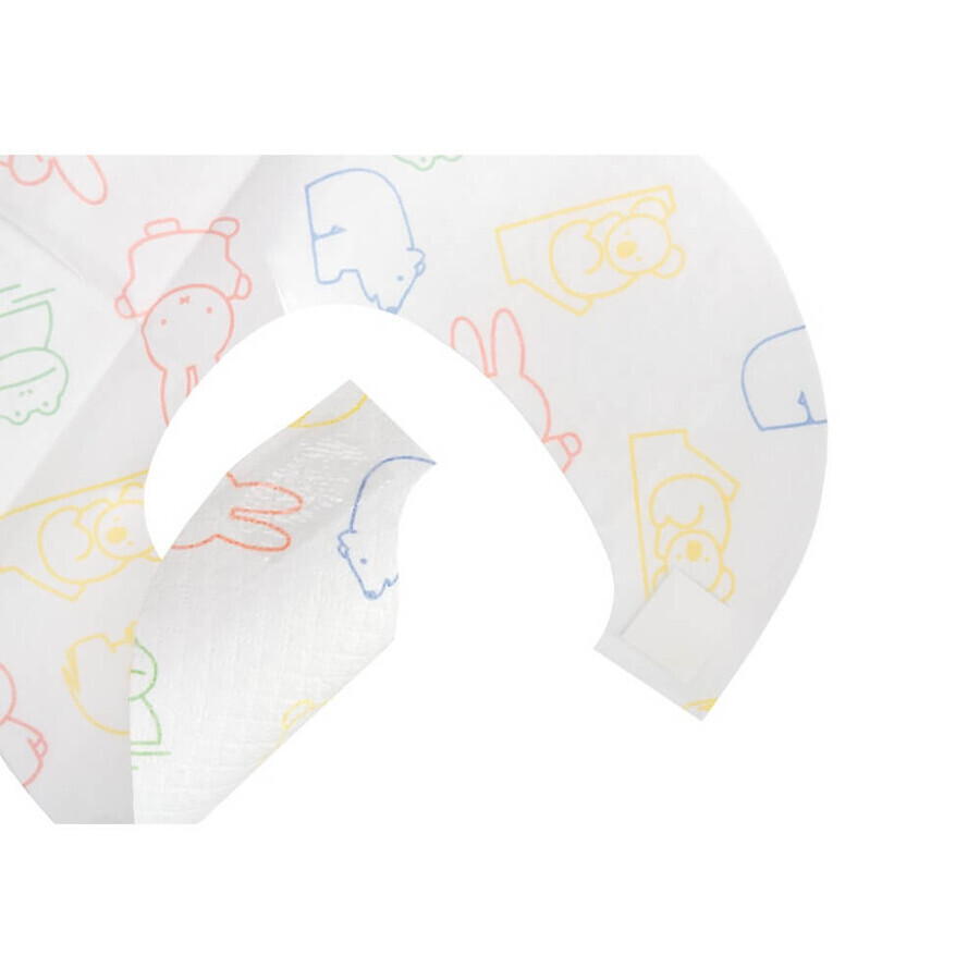 Bocioland, disposable bibs, from birth, 10 pieces