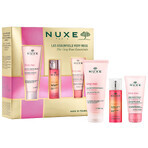 Coffret Very Rose de Nuxe, crème pour les mains et les ongles, 50 ml + gel douche, 100 ml + eau de parfum à la rose, 30 ml