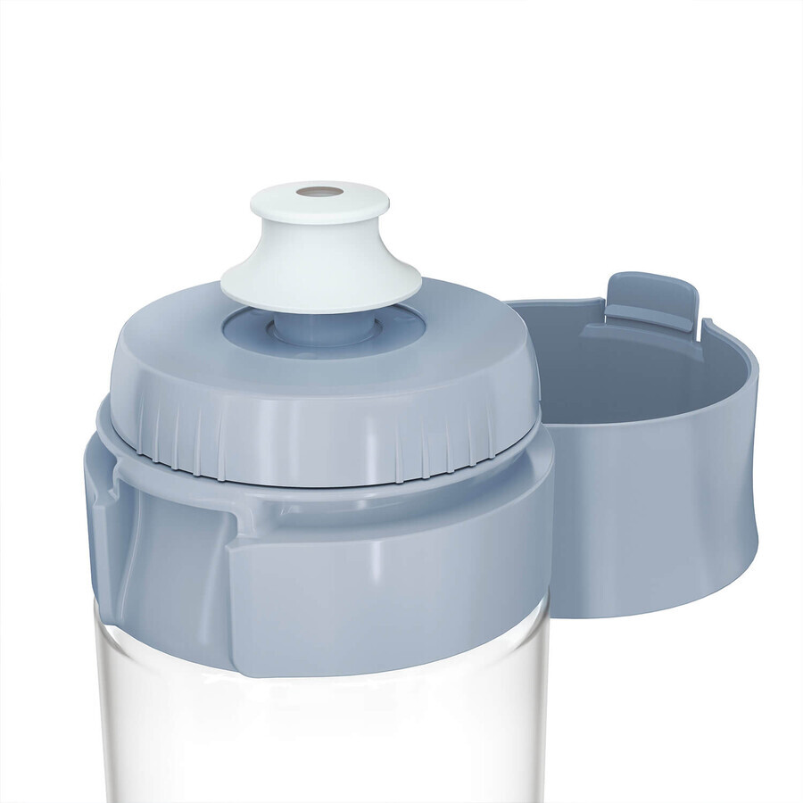 Brita Vital, Flasche mit 0,6-Liter-Filter, blau + MicroDisc-Filter, 2 Stück