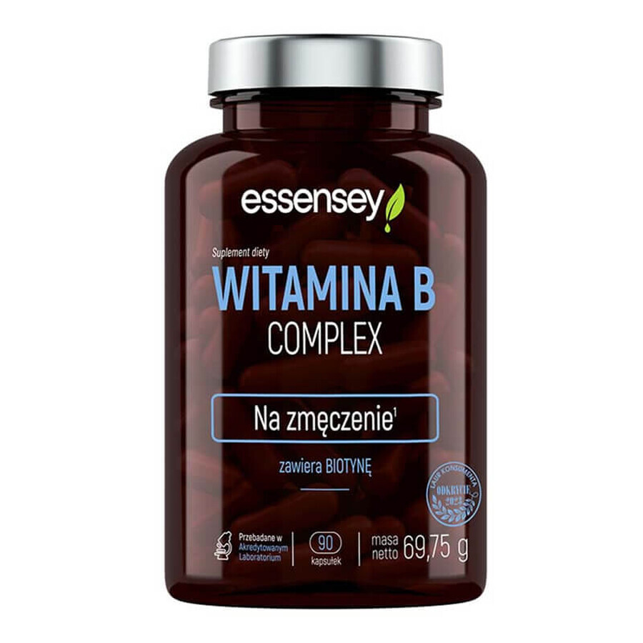 Essensey Complexe Vitamine B, 90 gélules