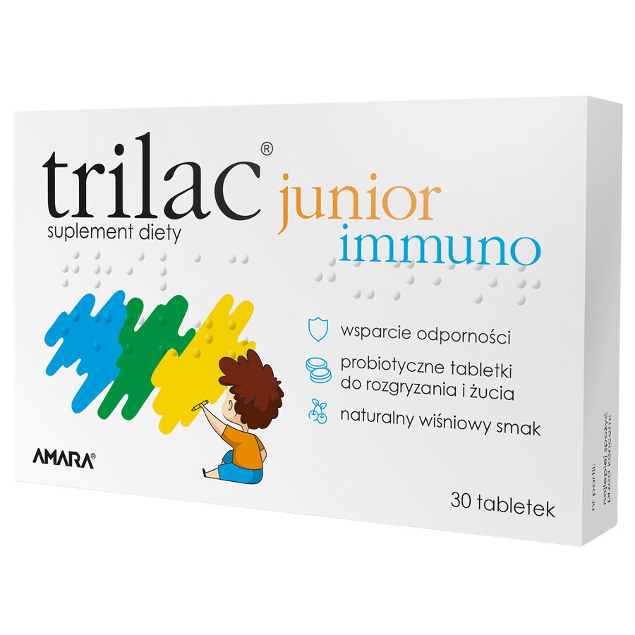 Trilac Junior Immuno, 30 Kautabletten