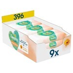 Pampers Harmonie Protect & Care, wet wipes, 9 x 44 pieces