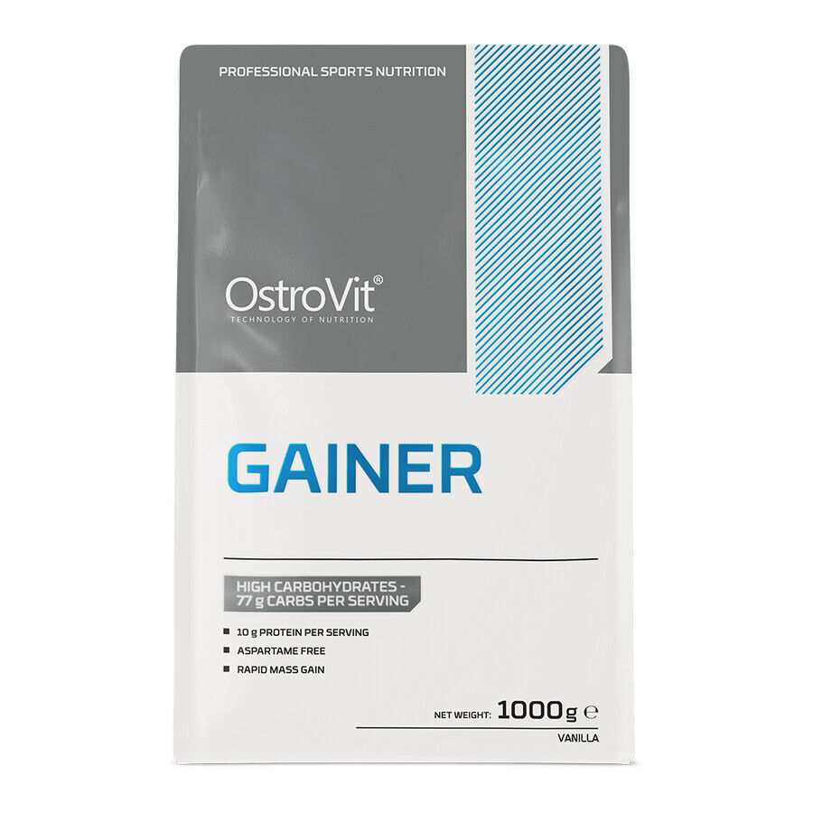 OstroVit Gainer, Vanille-Geschmack, 1000 g