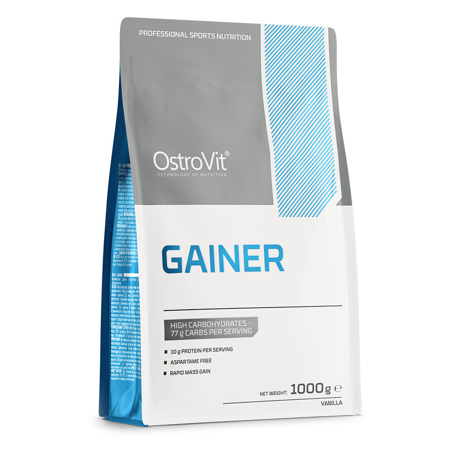 OstroVit Gainer, Vanille-Geschmack, 1000 g