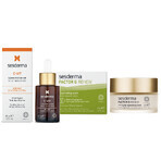 Sesderma Kit, C-Vit liposomales Gesichtsserum, 30 ml + Factor G Renew verjüngende Gesichtscreme, 50 ml für 1 Pfennig