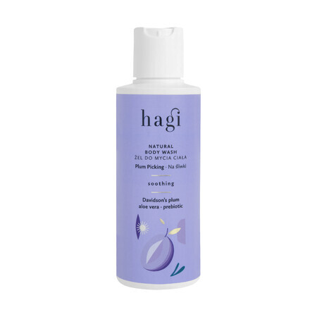 Hagi Na Pflaume, beruhigendes natürliches Körperduschgel, 150 ml