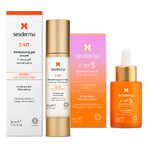 Set Sesderma C-Vit 5, liposomizing facial serum, 30 ml + C-Vit, revitalizing face gel-cream, 50 ml for 1 penny