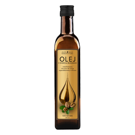 Goldfarmex Golden Oils Walnussöl, kaltgepresst, nicht raffiniert, 250 ml