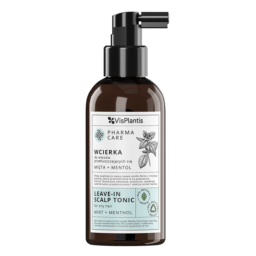 Vis Plantis Pharma Care, Conditioner für fettiges Haar, Minze + Salbei + Menthol, 150 ml