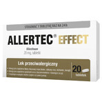 Allertec Effect 20 mg, 20 comprimate