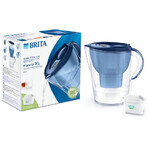 Brita Marella, Kanne mit Filter XL 3,5 l, blau + Maxtra Pro Pure Performance Filter, 1 Stück