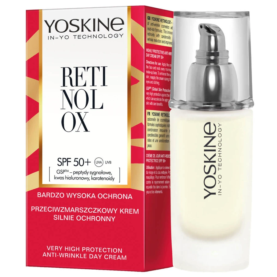 Yoskine Retinolox High Protection Anti-Falten Tagescreme SPF 50+, 50 ml