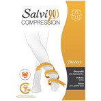 Salvi Compression Diabetic, Diabetikersocken, mit Chitin, Größe M, schwarz