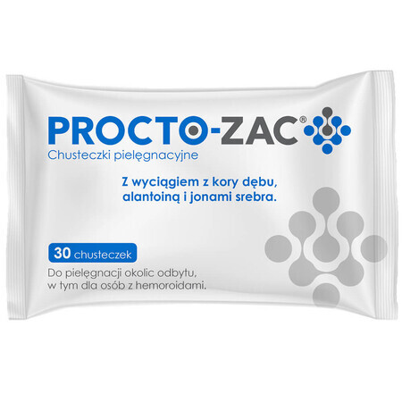 Procto-Zac, Pflegetücher, 30 Stück