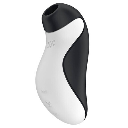 Satisfyer Orca, non-contact clitoral massage, air, black and white orca