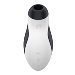 Satisfyer Orca, non-contact clitoral massage, air, black and white orca