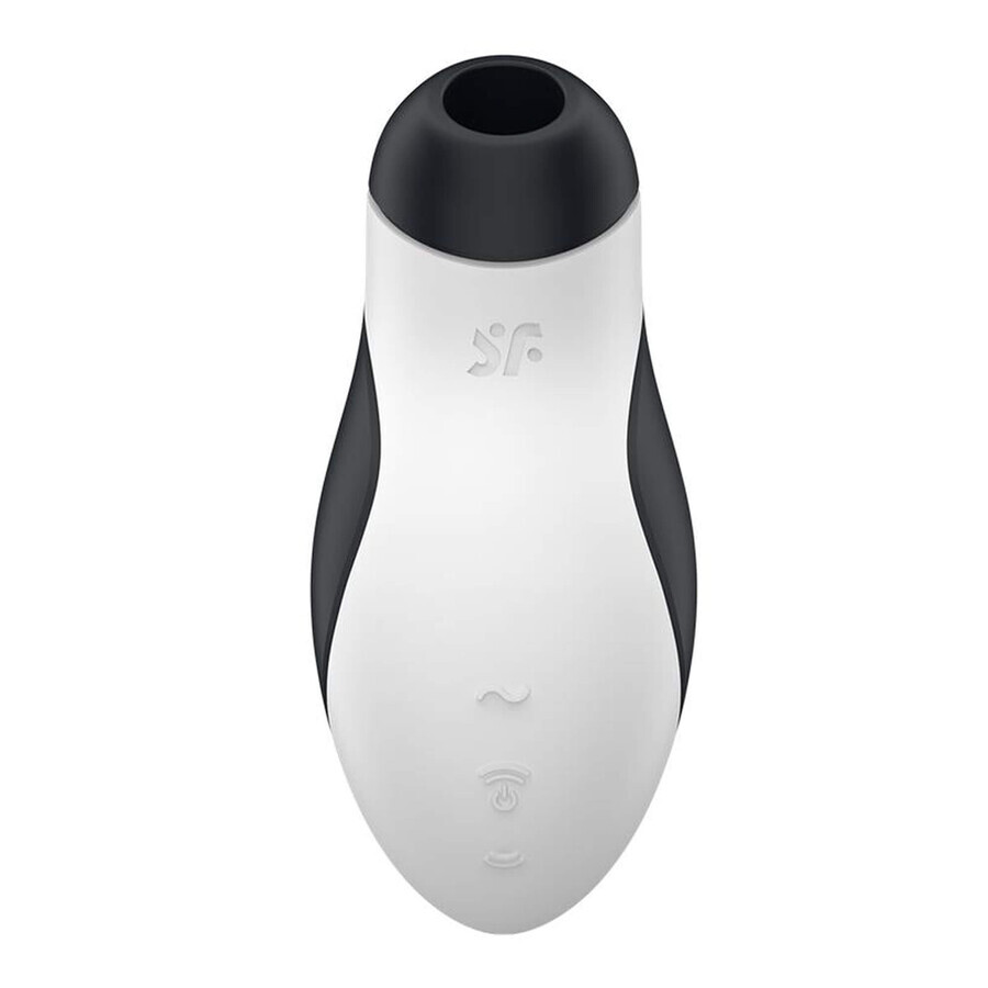 Satisfyer Orca, non-contact clitoral massage, air, black and white orca