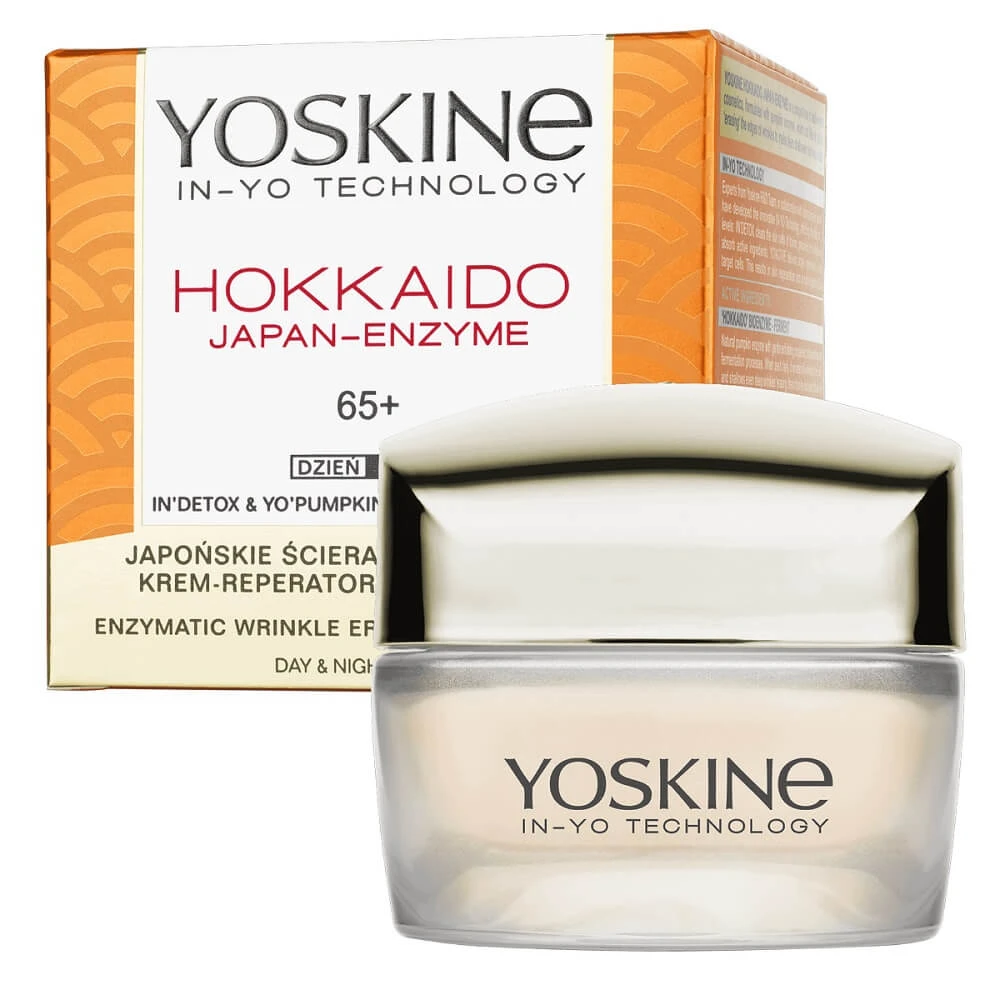 Yoskine Hokkaido Hokkaido Japan-Enzyme 65+, Enzym-Wiederherstellungscreme, 50 ml