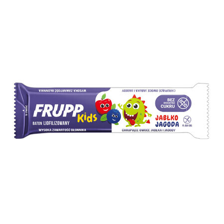 Celiko Frupp Kids Frupp Kids, freeze-dried, apples, blueberries, no added sugar, 9 g