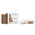 Ministry of Good Soap kaneel set, half bad, kaneel, 60 g + half bad, chocolade, 60 g + zeep, kaneel, 100 g