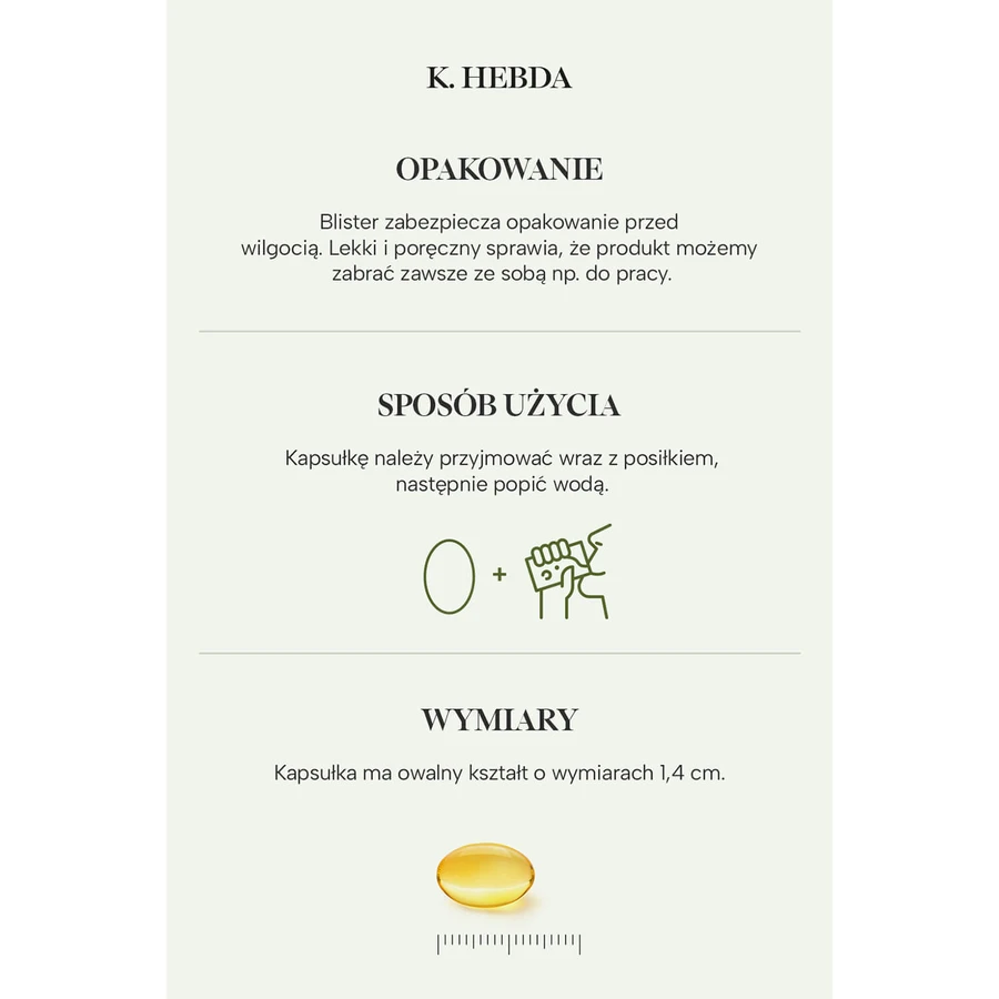 Hebda Aromacaps cu oregano și ulei de lămâie, 30 capsule