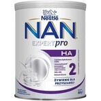 Nestle NAN Expertpro Expertpro HA 2, Folgemilch für Säuglinge nach 6 Monaten, 2 x 800 g