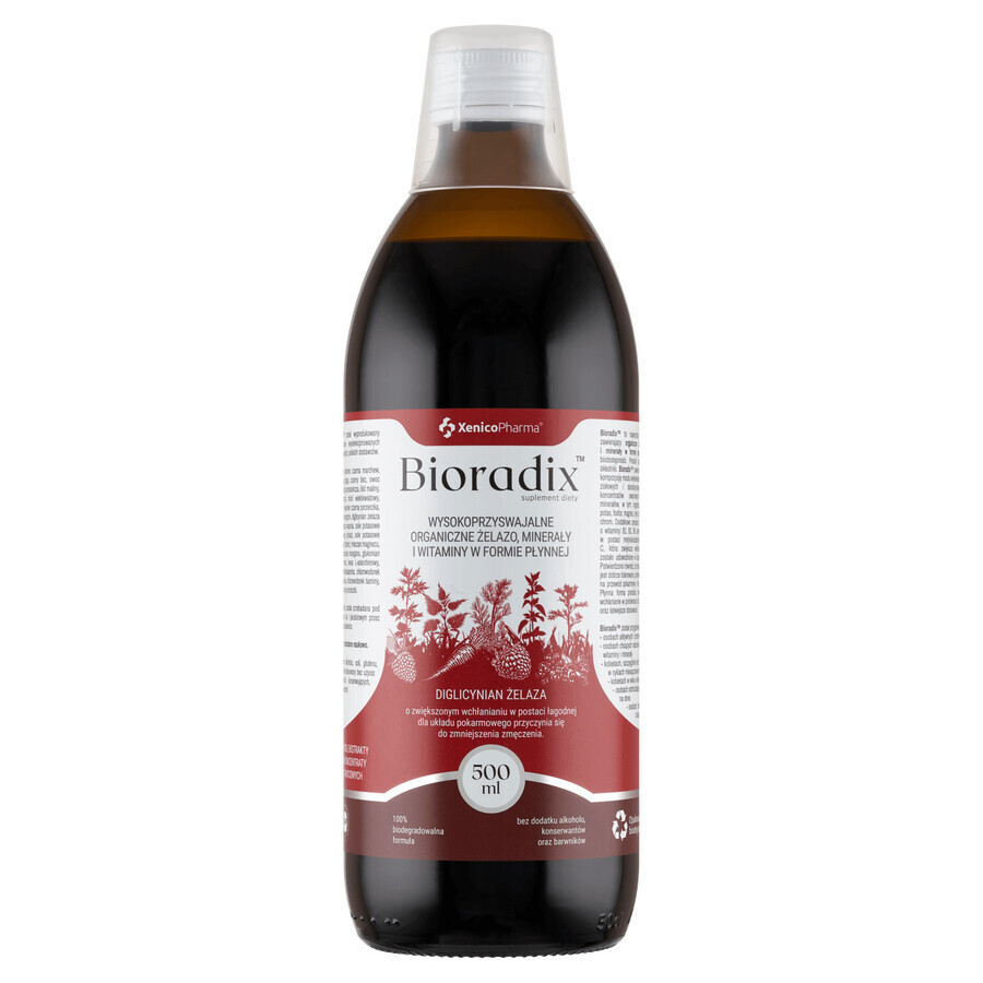 Bioradix, flüssiges Eisen, 500 ml