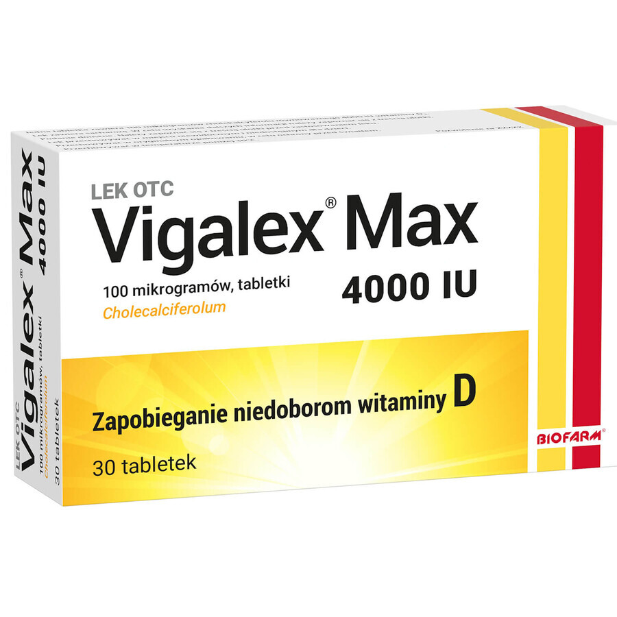 Vigalex Max, 30 Tabletten SHORT DATE