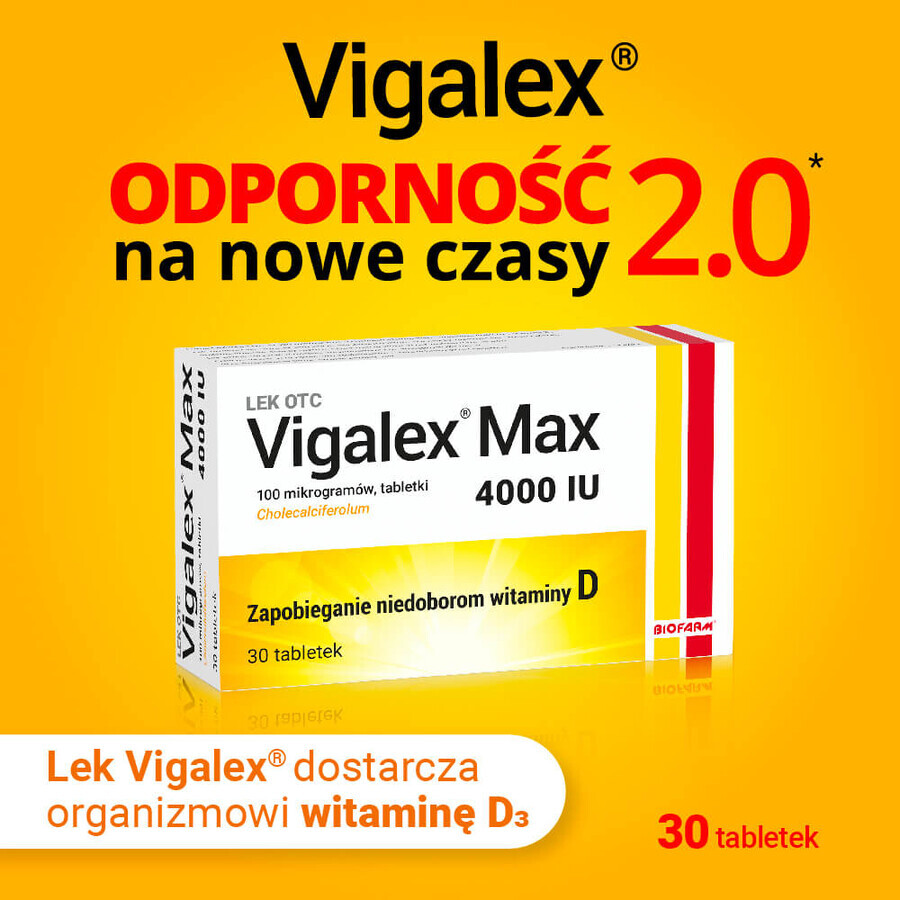 Vigalex Max, 30 Tabletten SHORT DATE