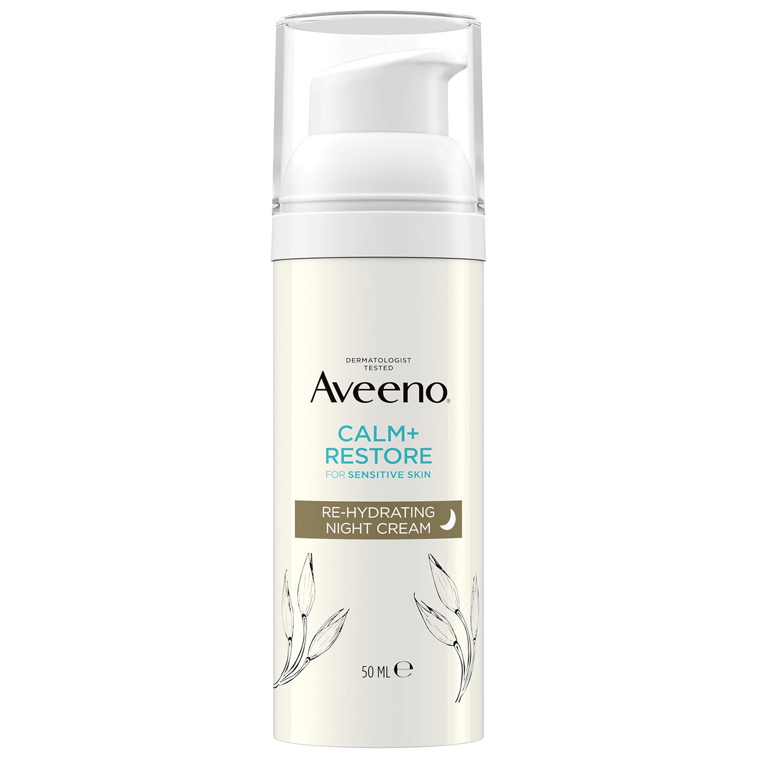 Aveeno Calm+ Restore Feuchtigkeitsspendende Nachtcreme 50 ml