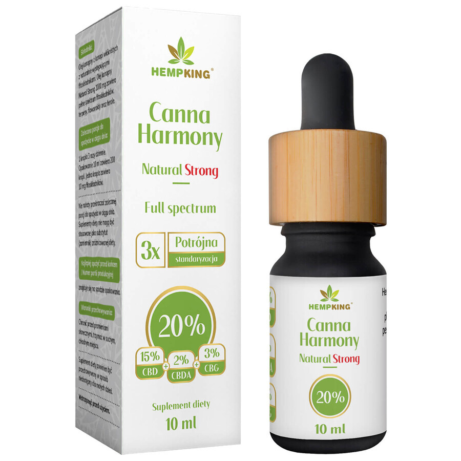 HempKing Canna Harmony 20%, picături, 10 ml