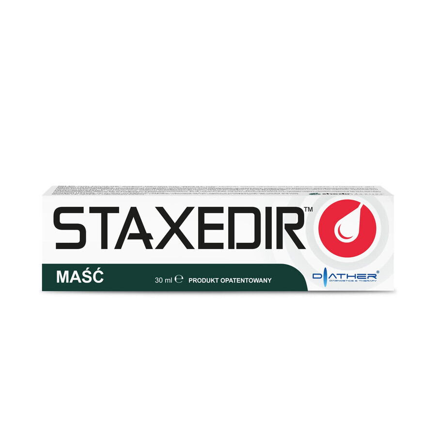 Staxedir, pomada hemostática, 30 ml