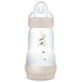 MAM Perfect Start Anti-Colic, Anti-Kolik-Flasche mit Silikonsauger, Planet Love, unisex, ab 2 Monaten, 260 ml