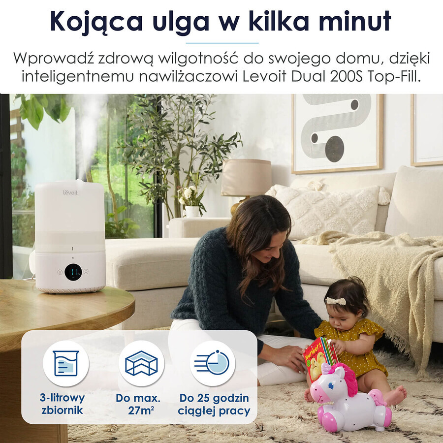 Levoit Dual 200s, air humidifier, 1 pc