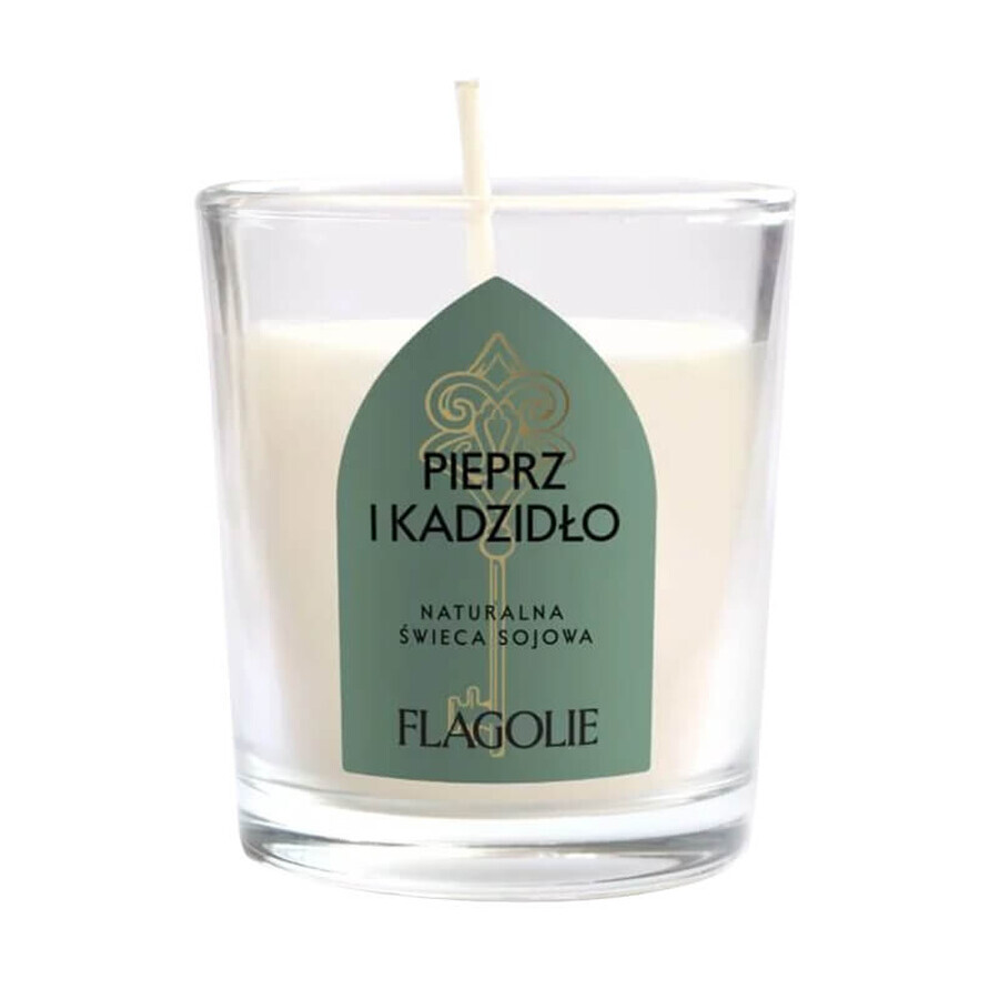 Flagolie The Heritage of Spain, lumânare parfumată din soia, piper și tămâie, 70 g