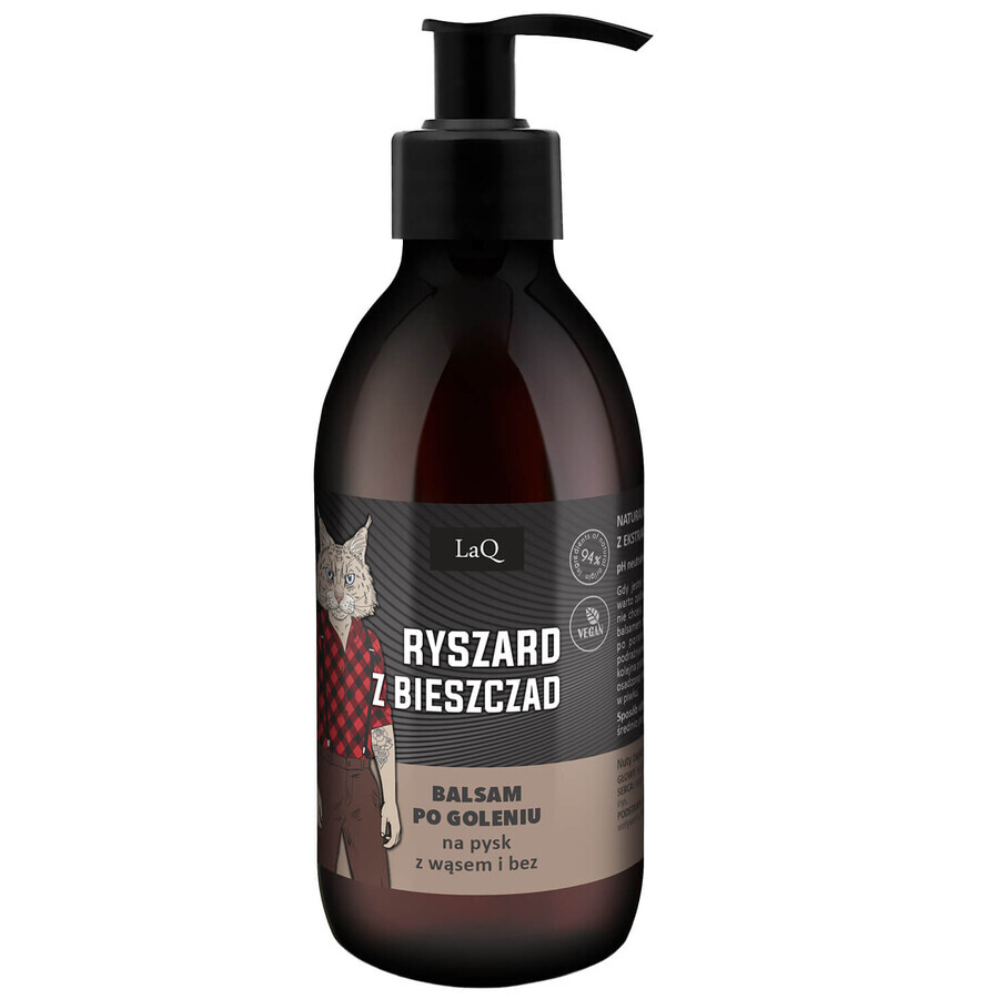 Bálsamo para después del afeitado LaQ, Richard de Bieszczady, 150 ml