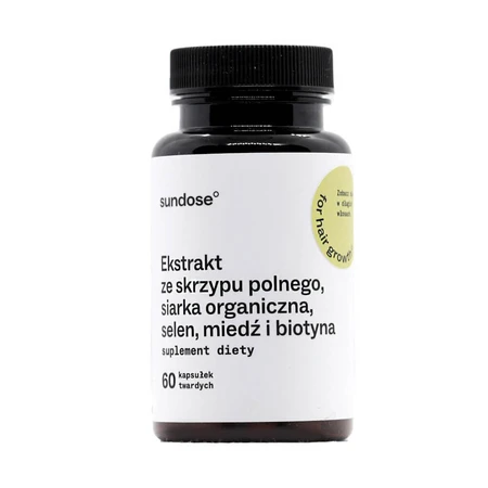 Sundose voor haargroei, 60 capsules
