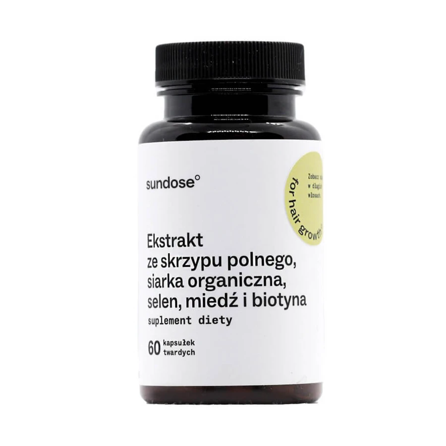 Sundose voor haargroei, 60 capsules