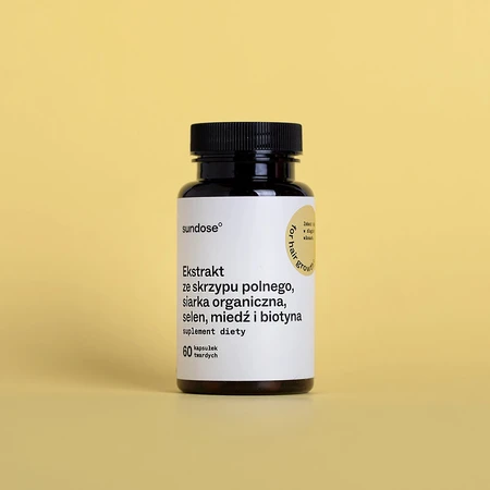 Sundose voor haargroei, 60 capsules