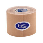 CureTape Sports, nastro kinesiologico, beige, 5 cm x 5 m, 1 pz.