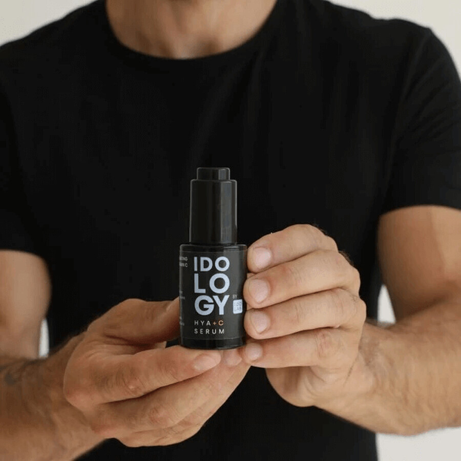 Ido Lab Idology Hya+C Sérum réducteur de rides et d'hyperpigmentation pour hommes, 30 ml