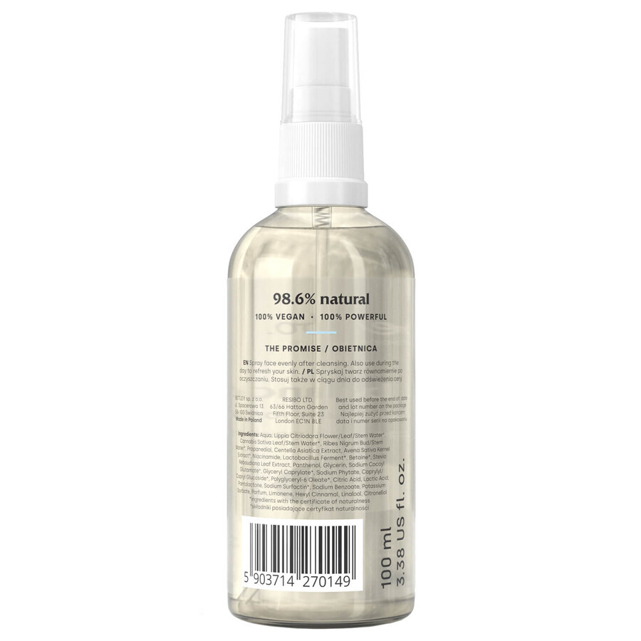 Resibo Mr Balance, tonisierendes und regulierendes Spray, 100 ml