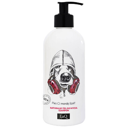 LaQ 2 in 1 Shampoo and Wash Gel, Dog, 300 ml